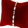 1298 Bransoletka elegancka złota 17+3cm pozłacana 14k Xuping Austrian Crystal
